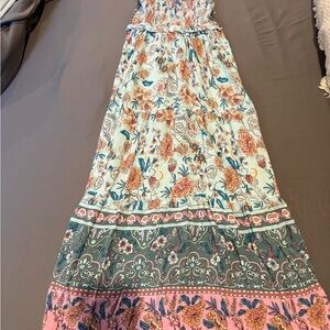 Ara Floral Maxi Dress - Multicolor